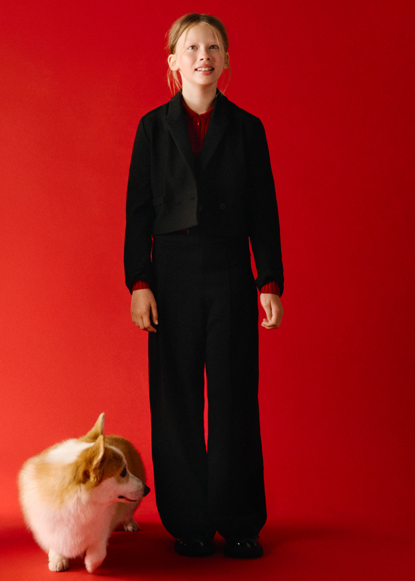 Girls flared trousers