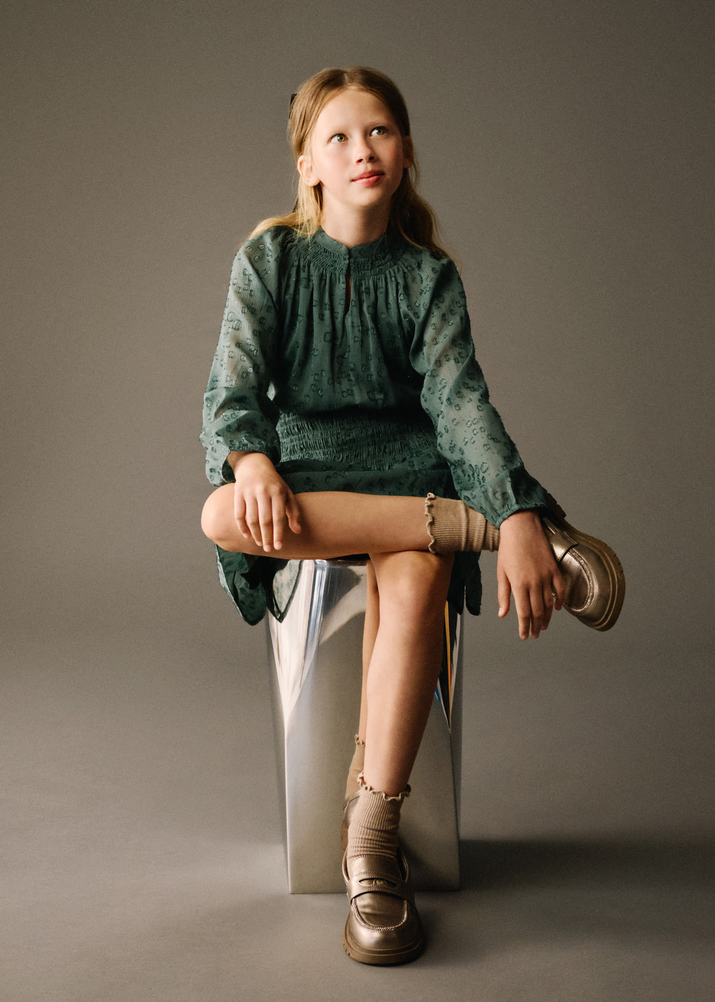 Girls chiffon dress