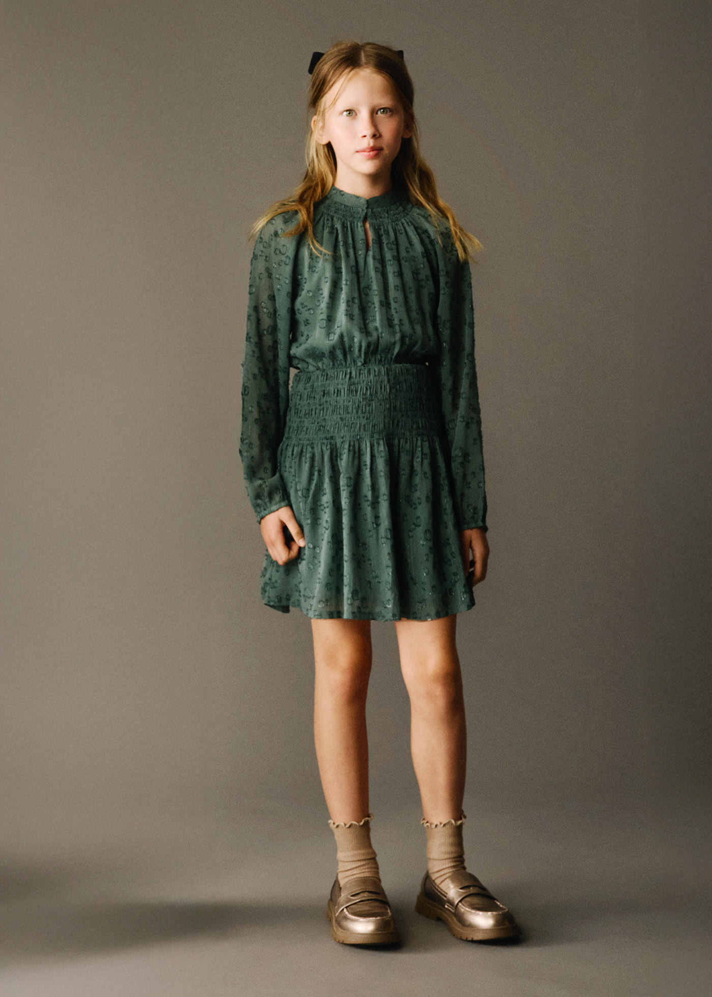 Vestido gasa chica