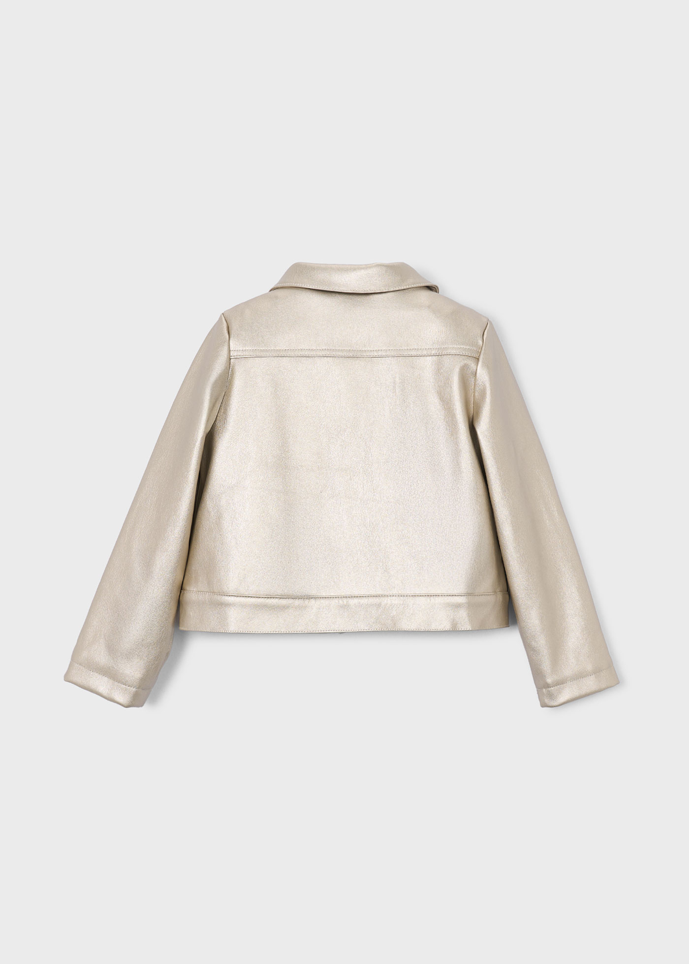 Faux leather jacket for girls