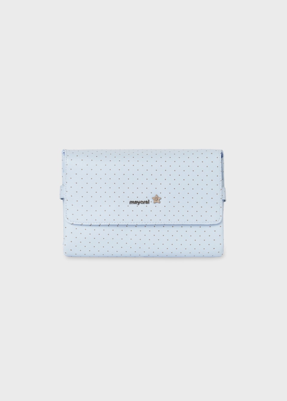 Serviette à langer à pois bébé