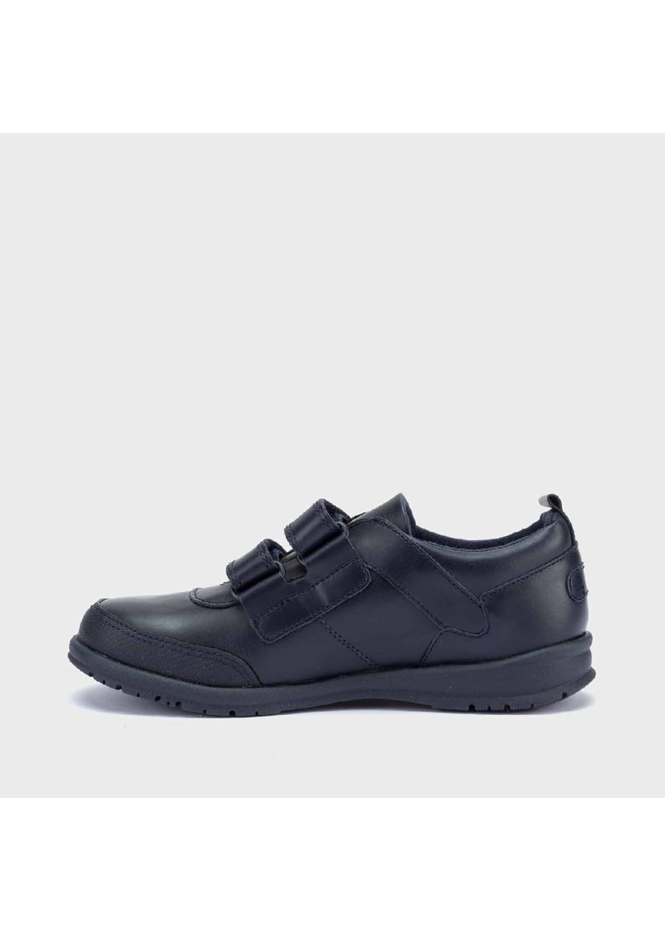 Boy leather school trainers