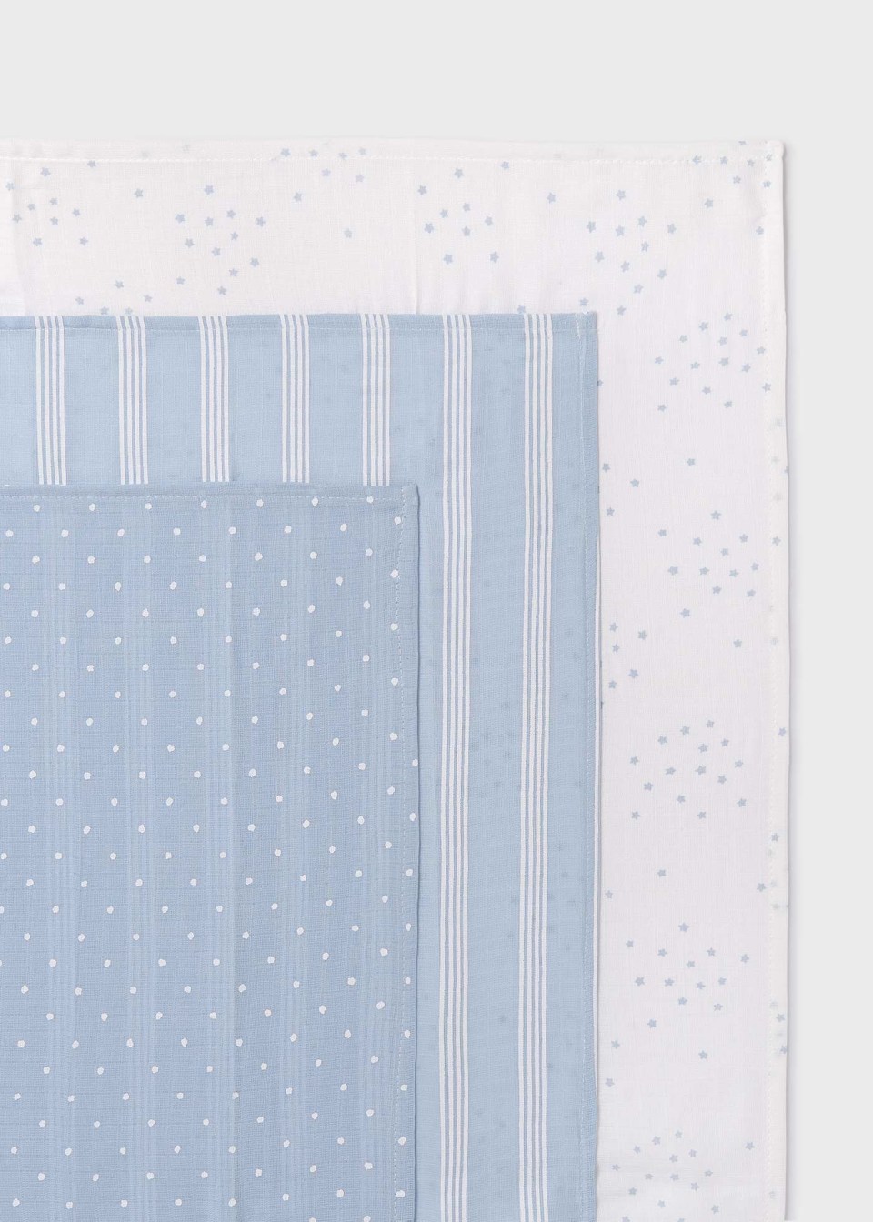 3er Set Gazetuch Better Cotton Baby