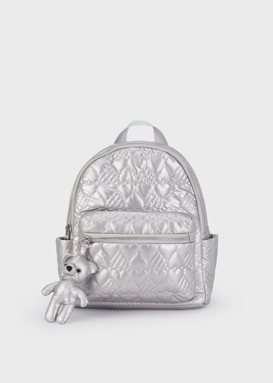 Girl Metallic Padded Backpack