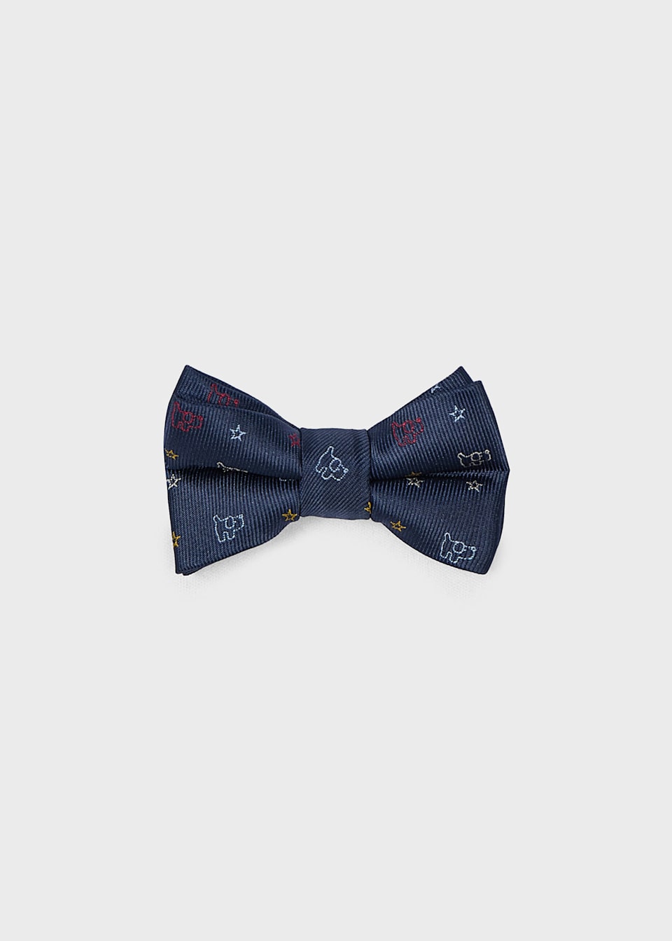 Boy puppy jacquard bow tie