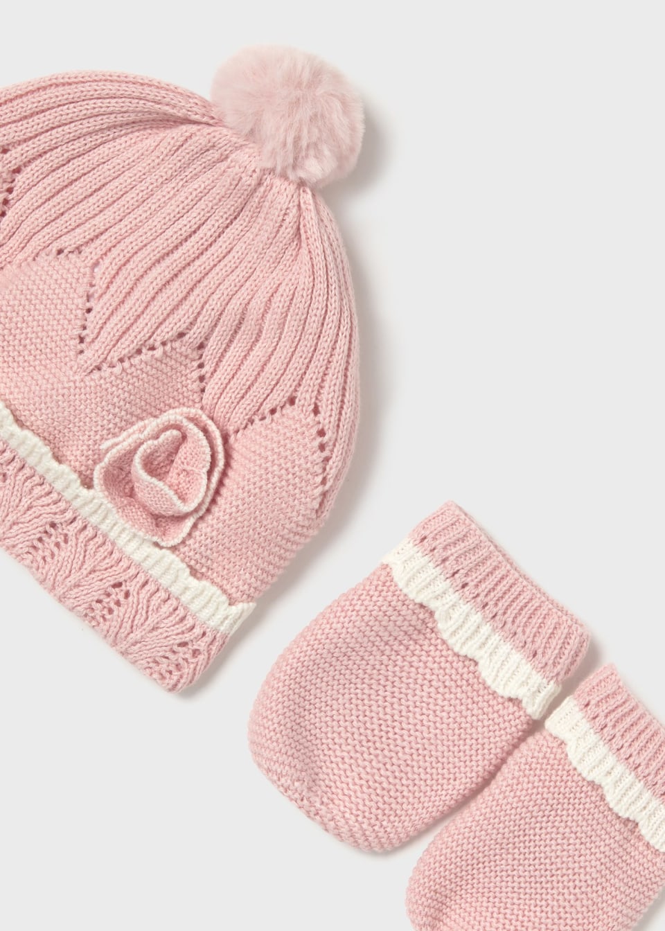 Newborn Hat and Mittens Set