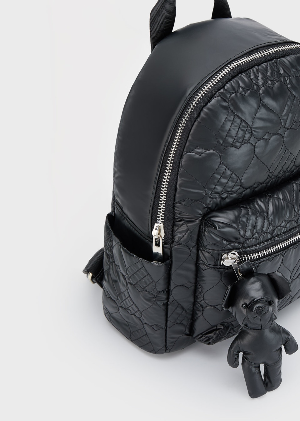 Girl Metallic Padded Backpack