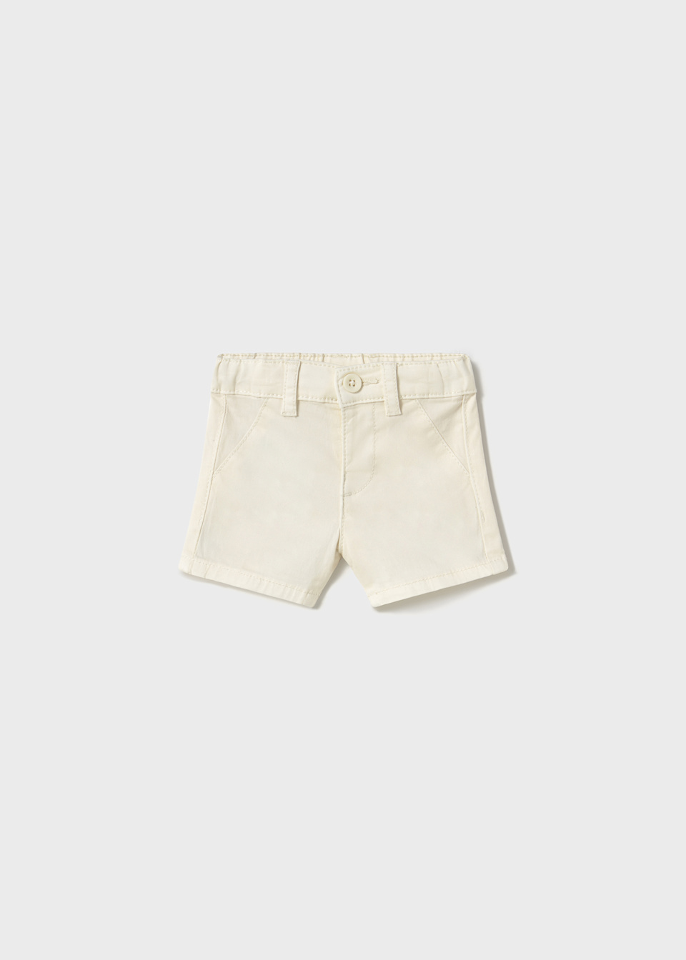 Newborn twill shorts