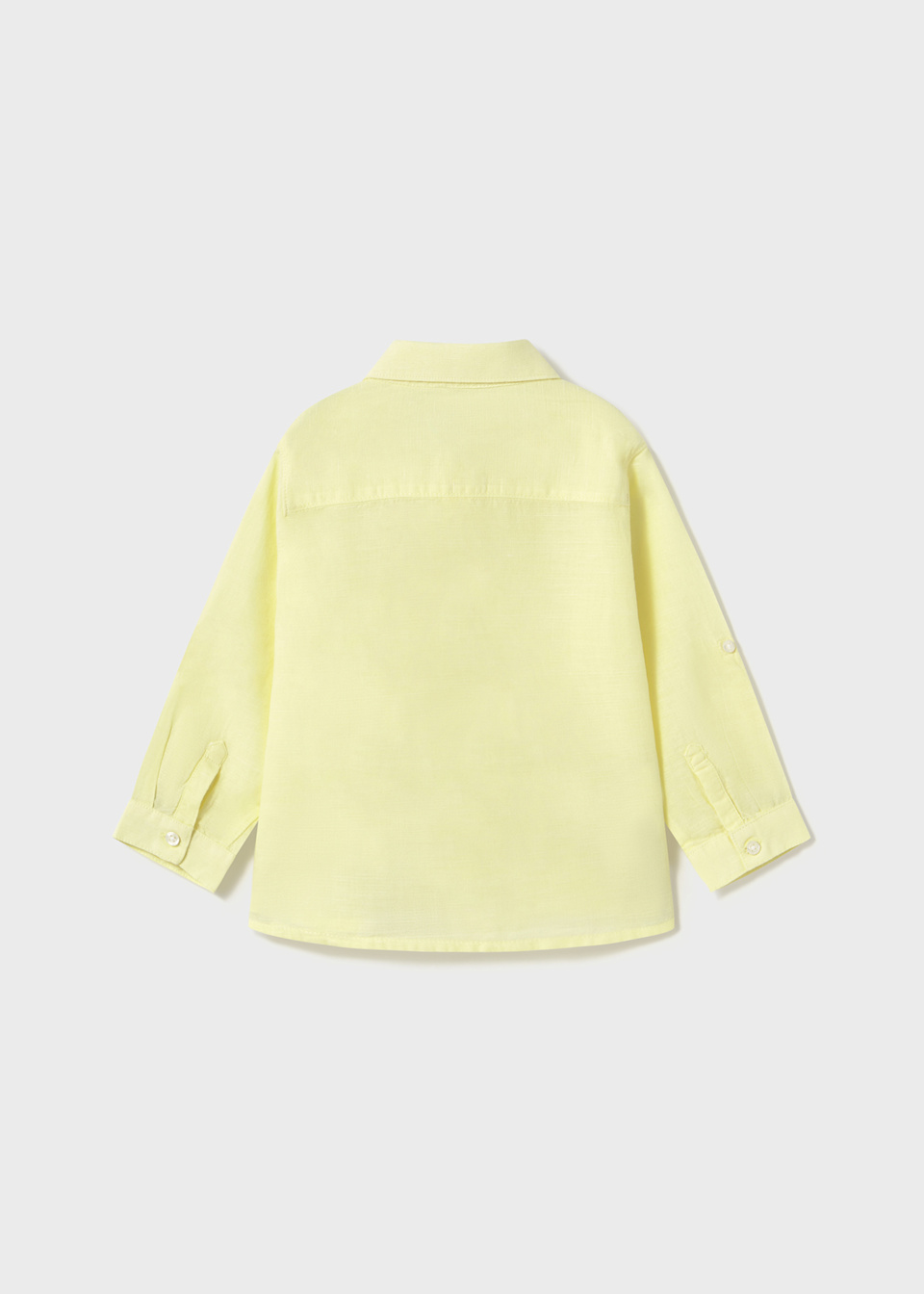 Camisa manga larga con lino bebé