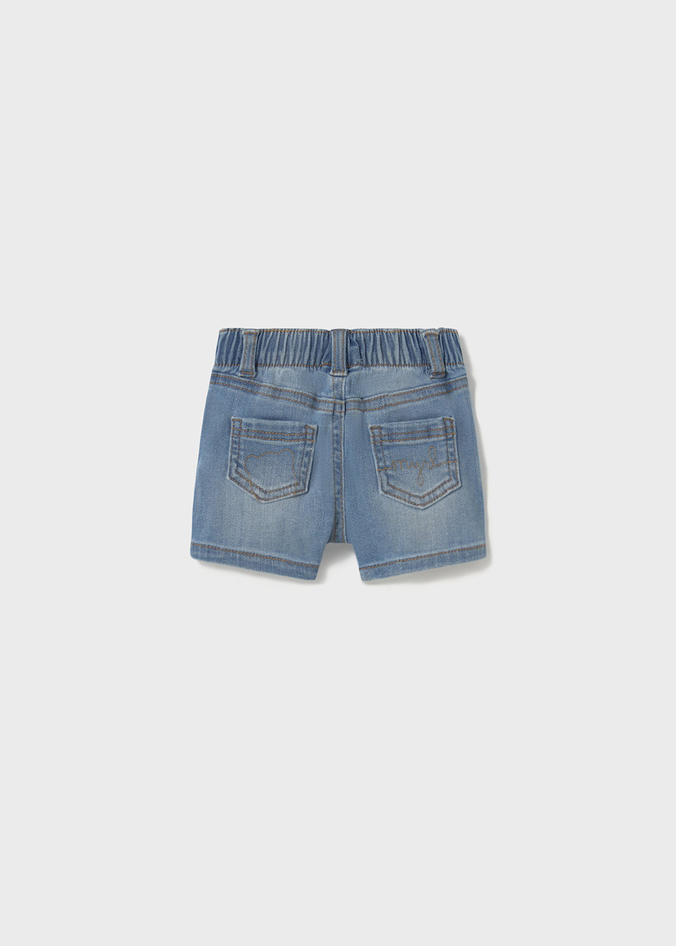 Newborn boy denim shorts