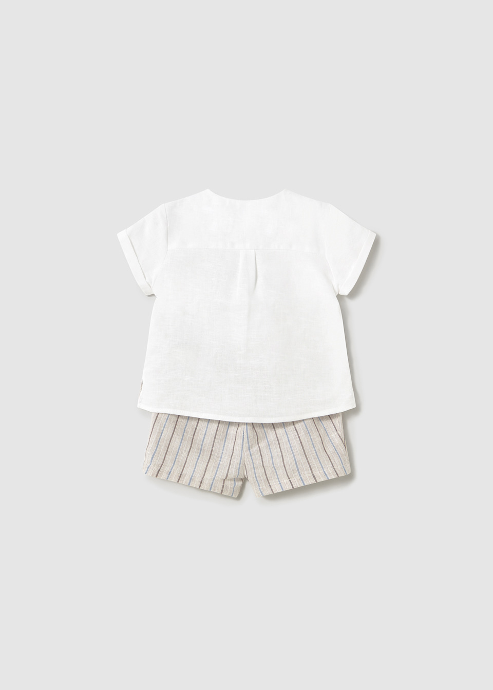 Newborn boy shorts and t-shirt set