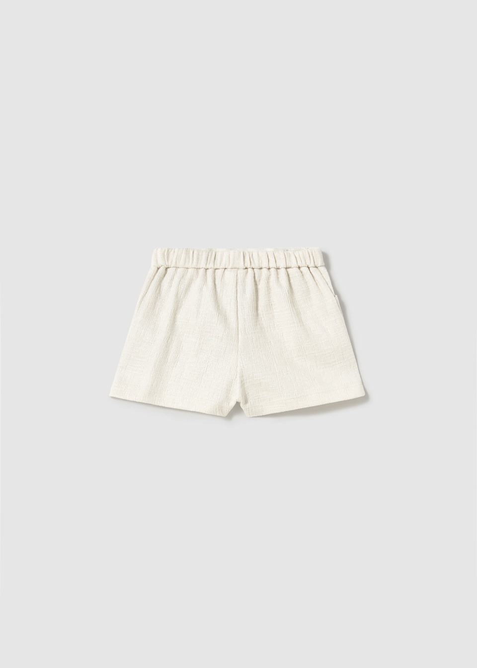 Baby structured shorts