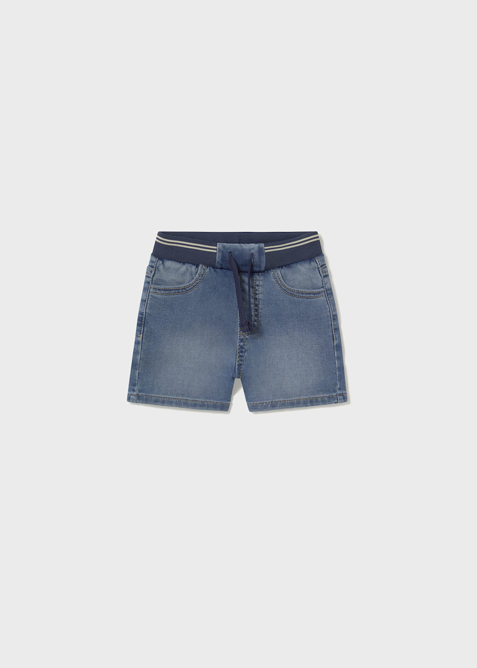 Jeans Bermudas elastischer Bund Baby