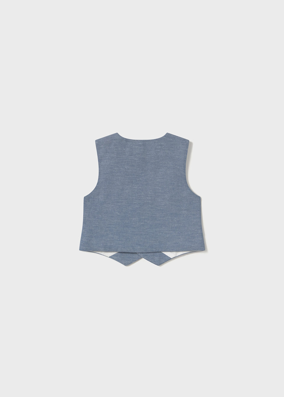 Gilet habillé en lin bébé