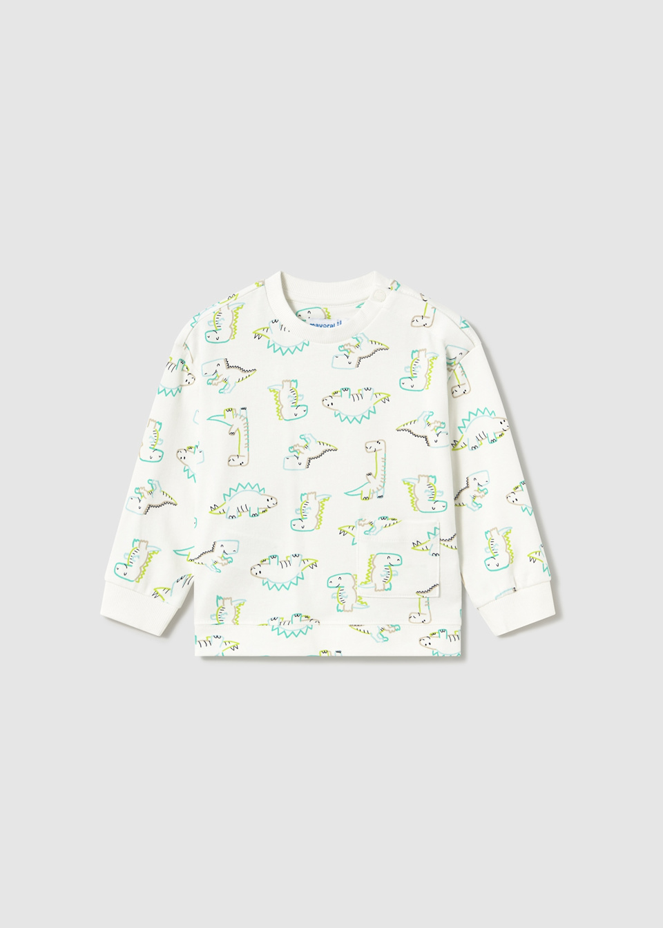 Bluza niemowlęca ze wzorem w dinozaury