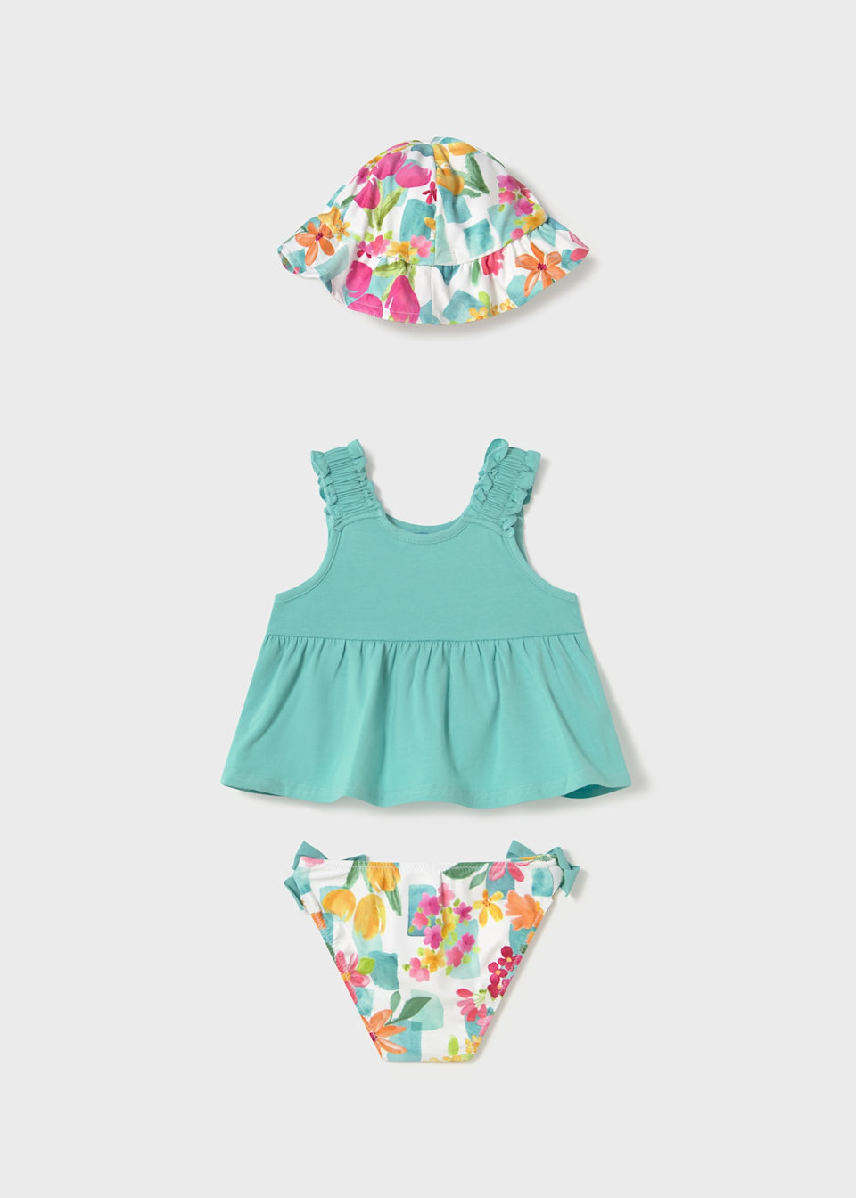 Set 3 piese de baie cu protectie solara bebe