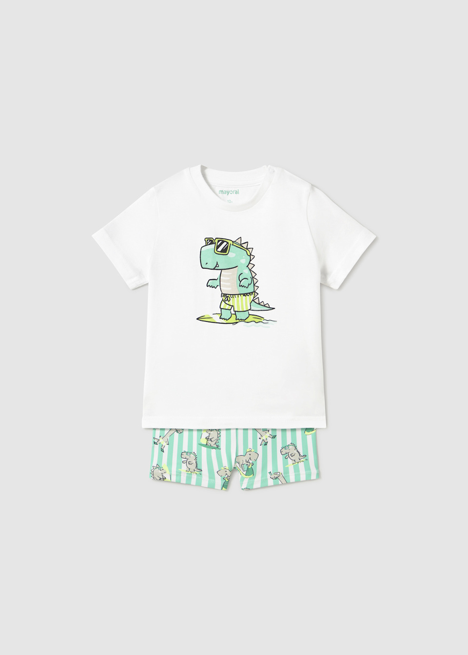Set costum de baie si tricou cu protectie solara bebe