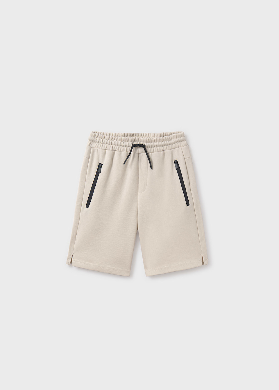 Bermudy casual z kontrastem dla chłopca