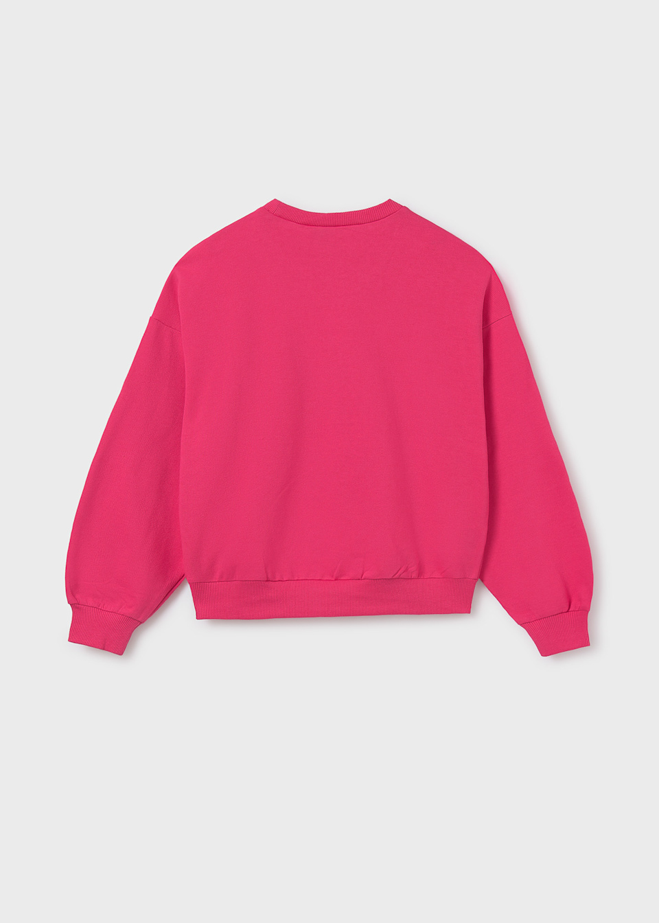 Bluza z metalicznym napisem dla dziewczynki