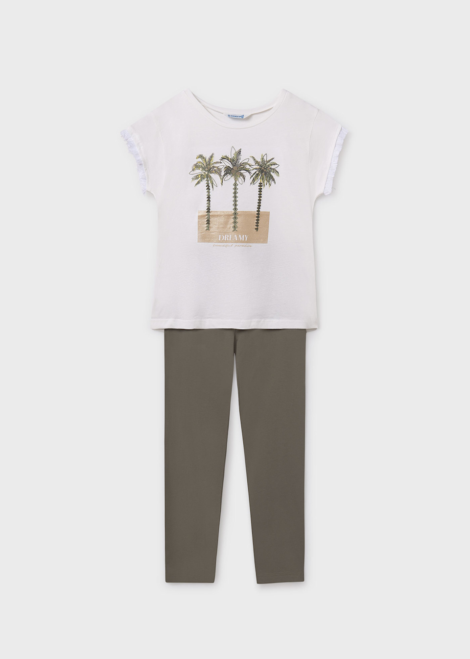 Conjunto legging y playera chica