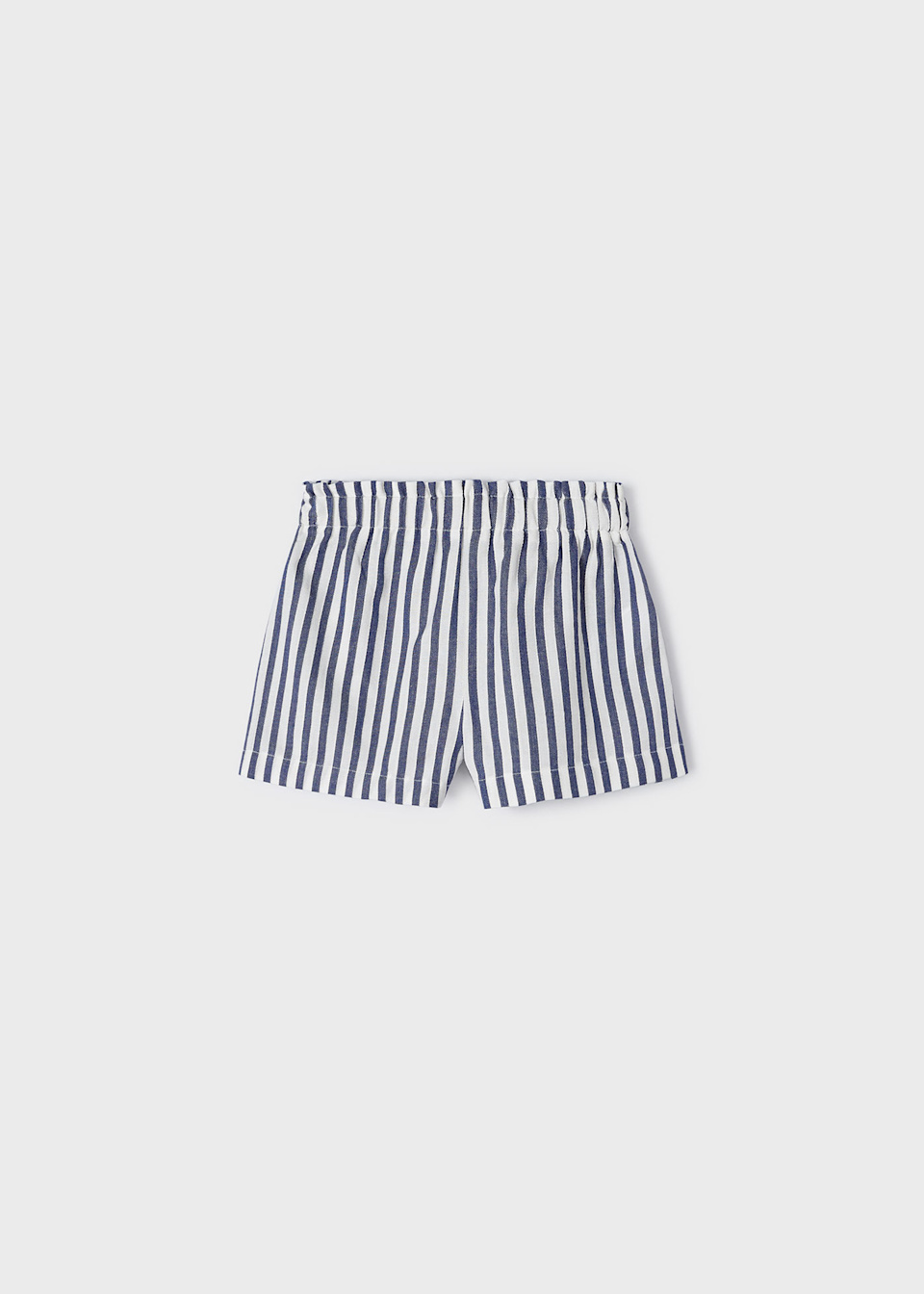 Short rayé avec nœud fille