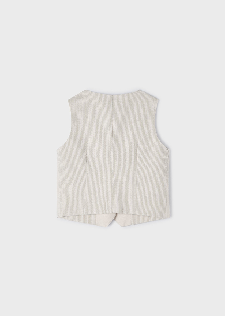 Gilet en lin garçon