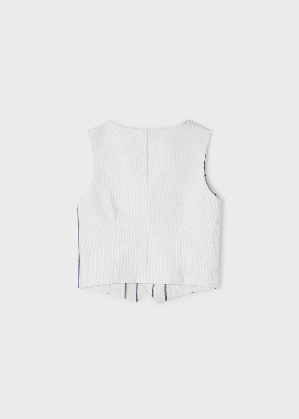 Gilet en lin garçon