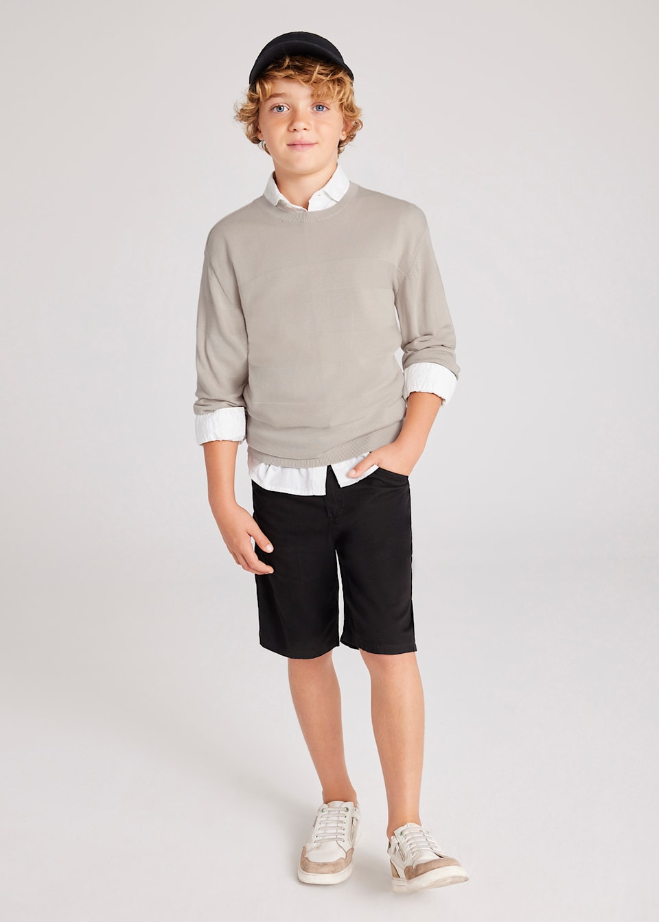 Boy tailored shorts