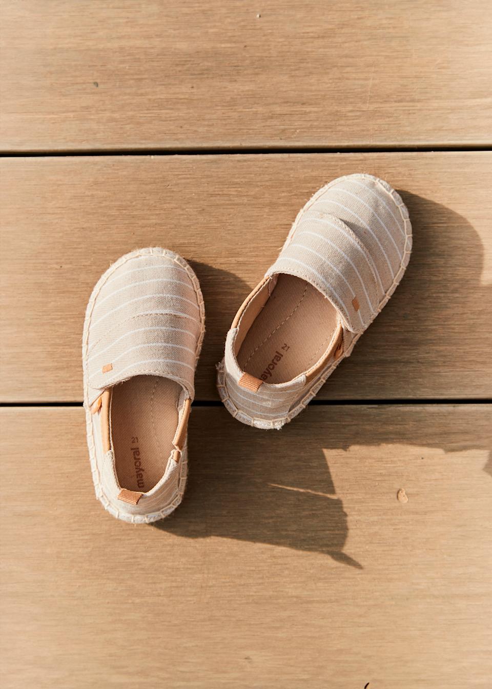 Espadrile velcro bebe