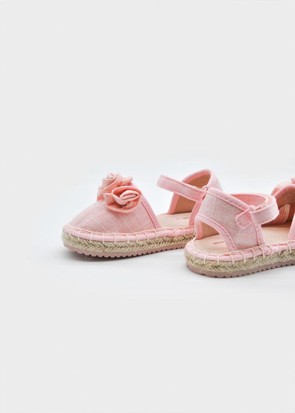 Espadrile flori bebe