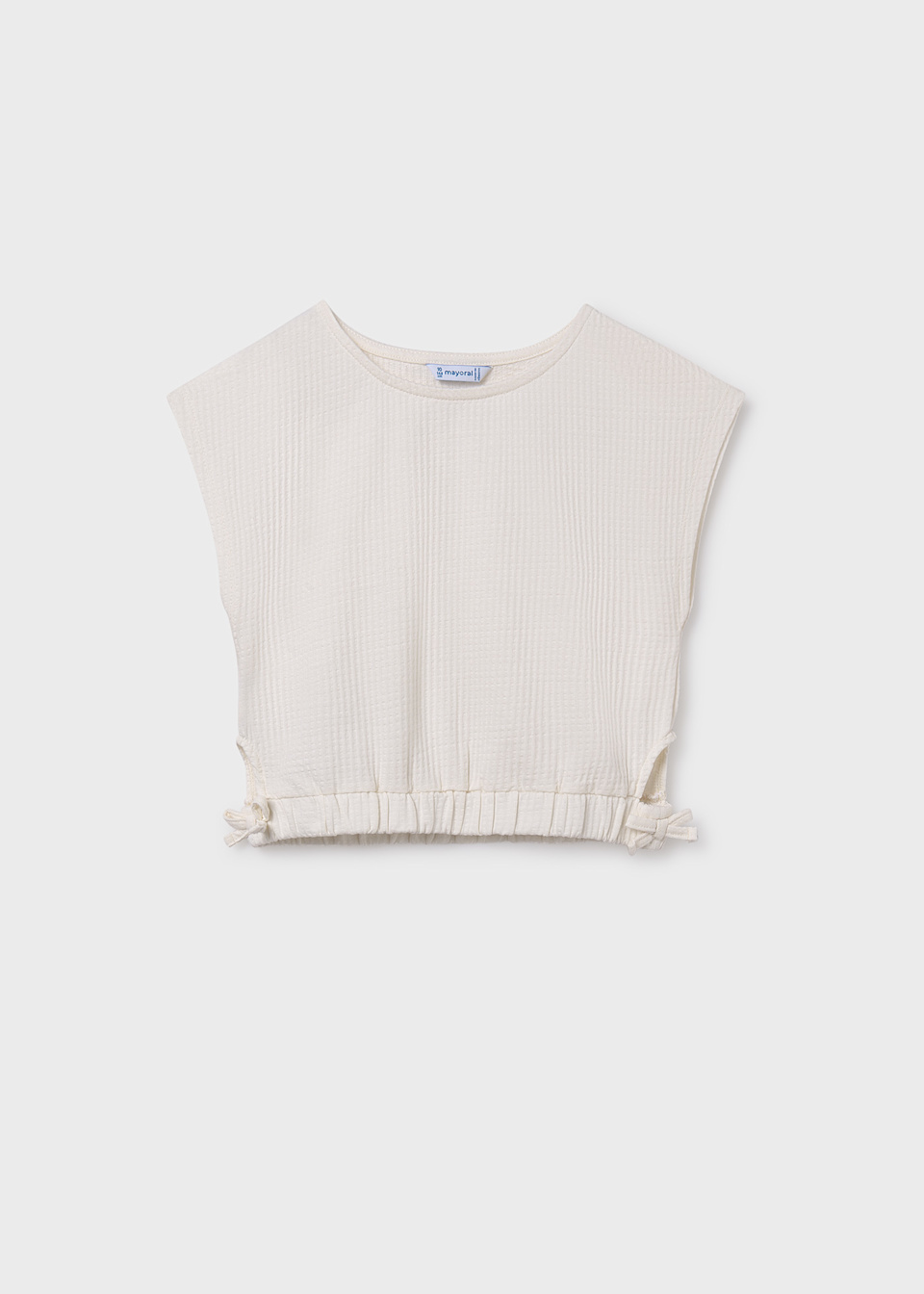 Girl side tie top