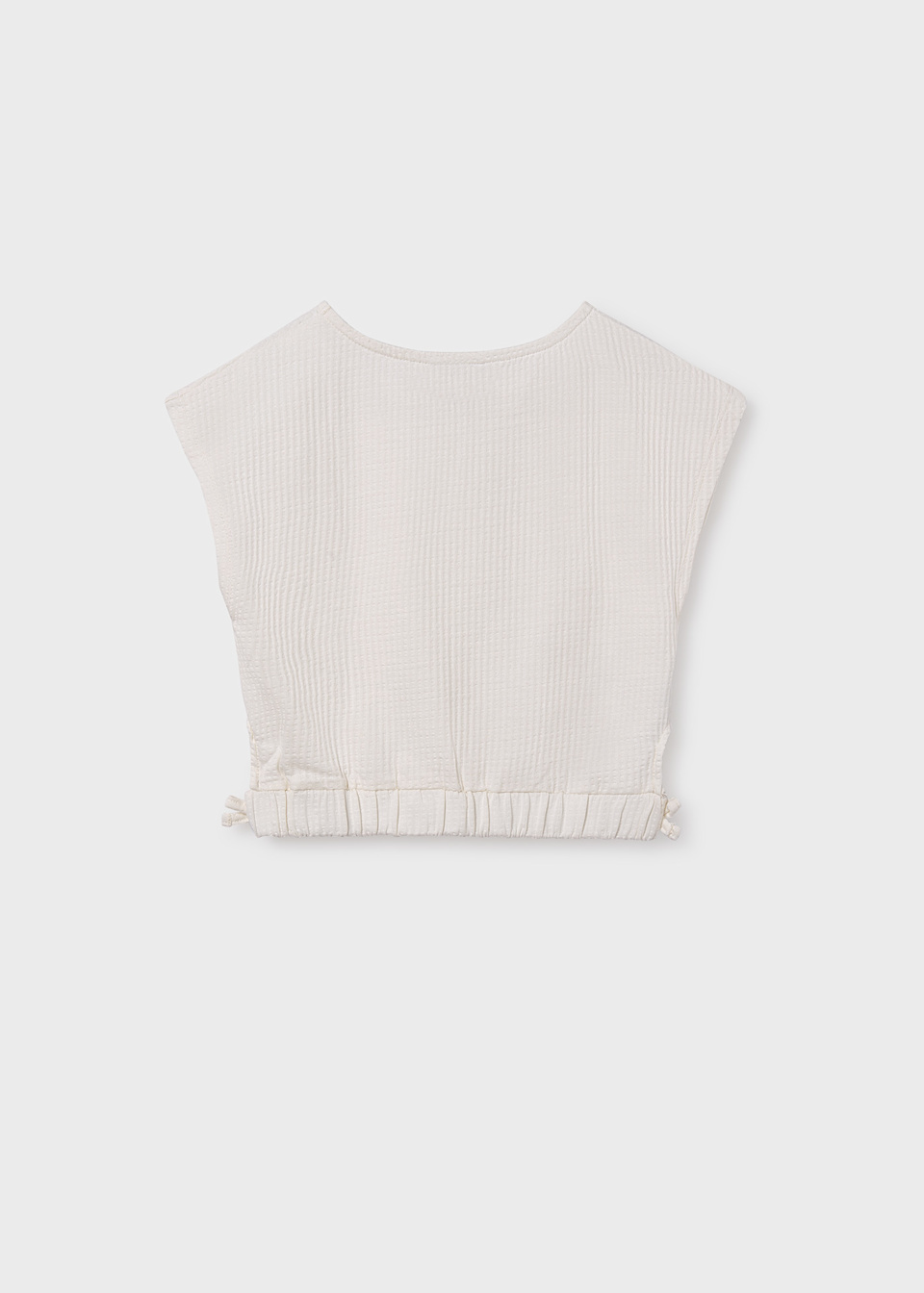 Girl side tie top