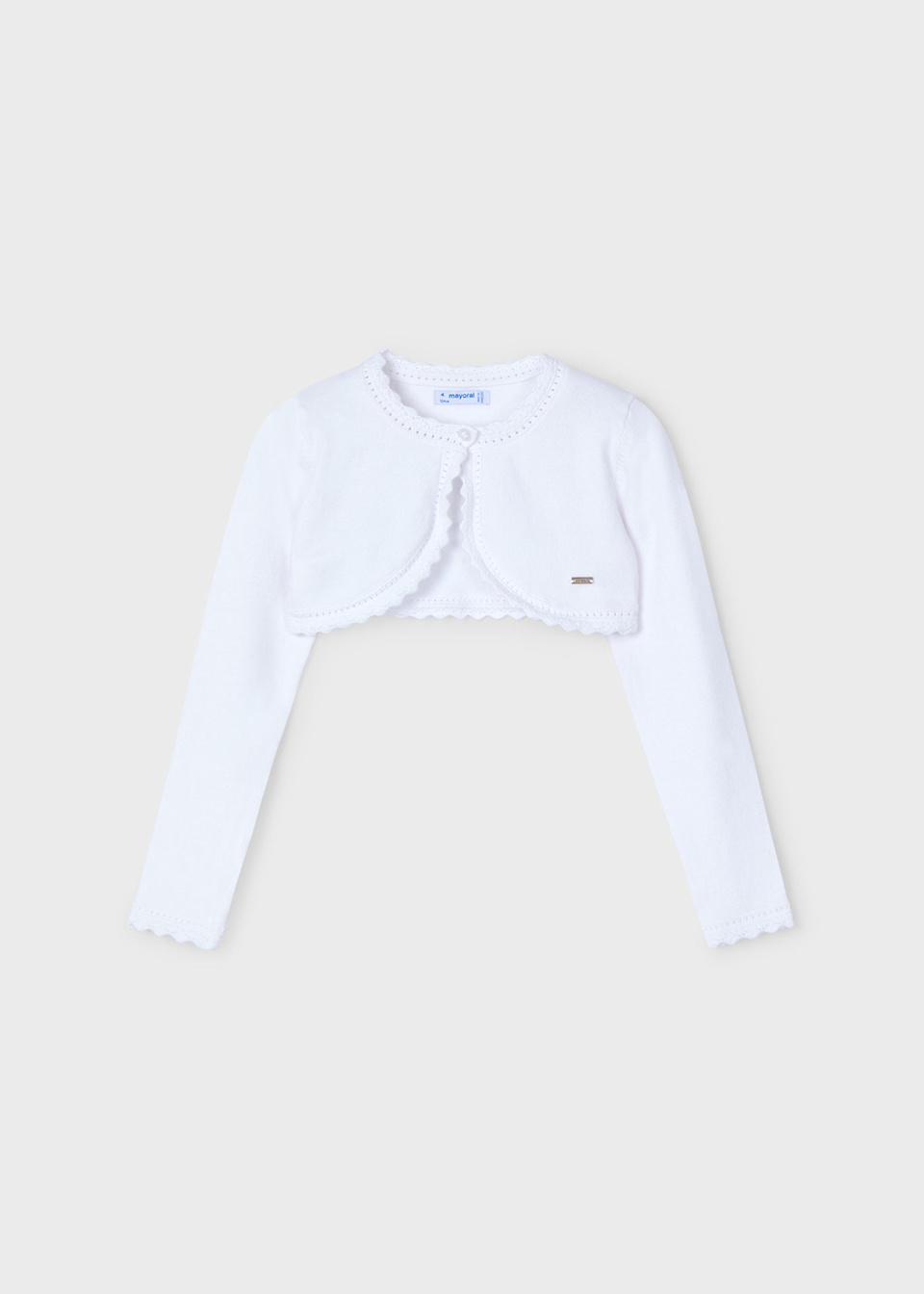 Cardigan basic tricot fetita