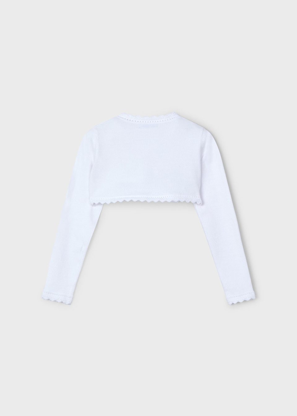 Cardigan basic tricot fetita