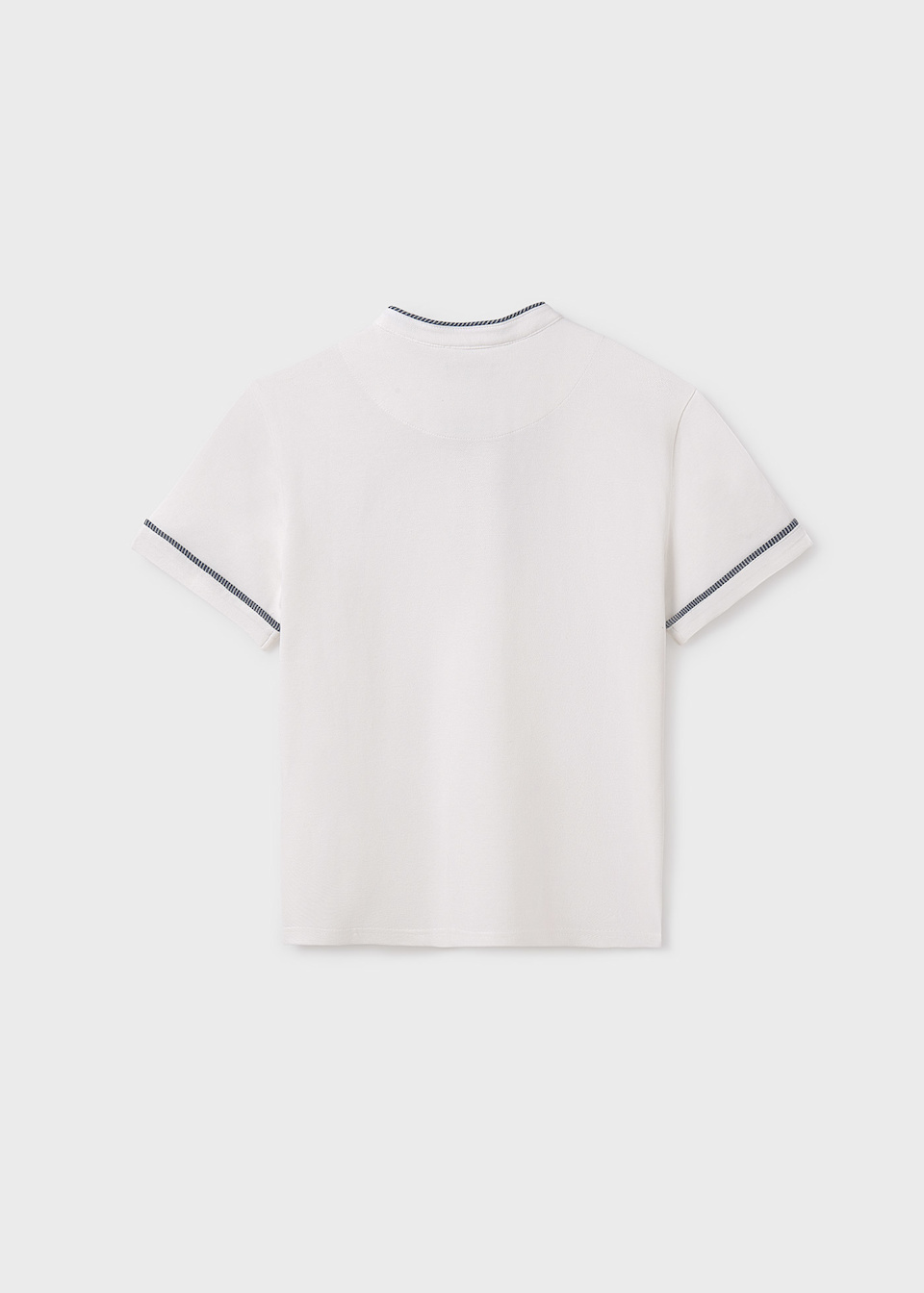 Polo piqué contrasté garçon