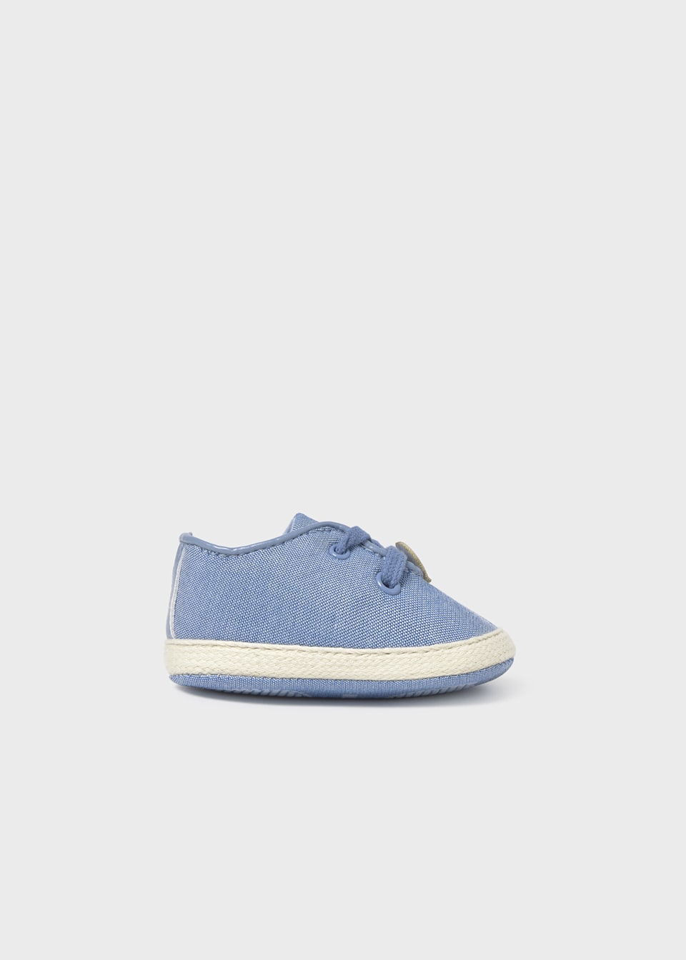 Newborn boy lace up shoes