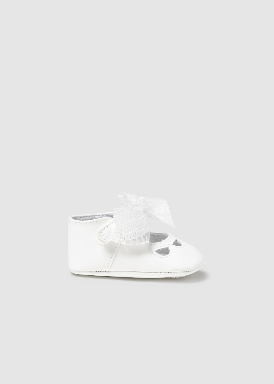 Festliche Spangenschuhe Schleife Neugeborene