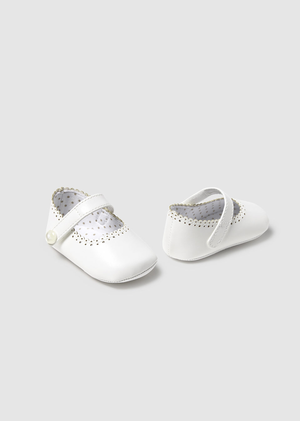 Newborn girl classic Mary Janes