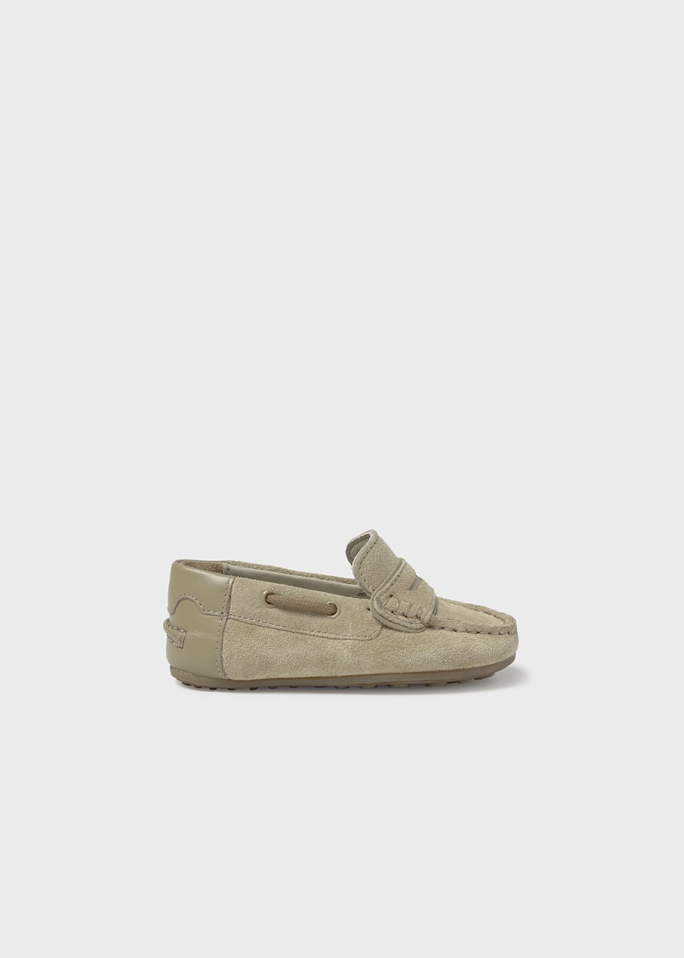 Baby suede moccasins