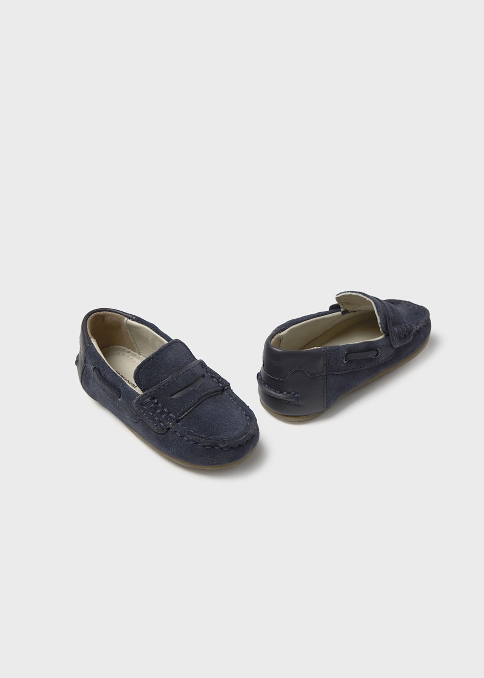 Baby suede moccasins