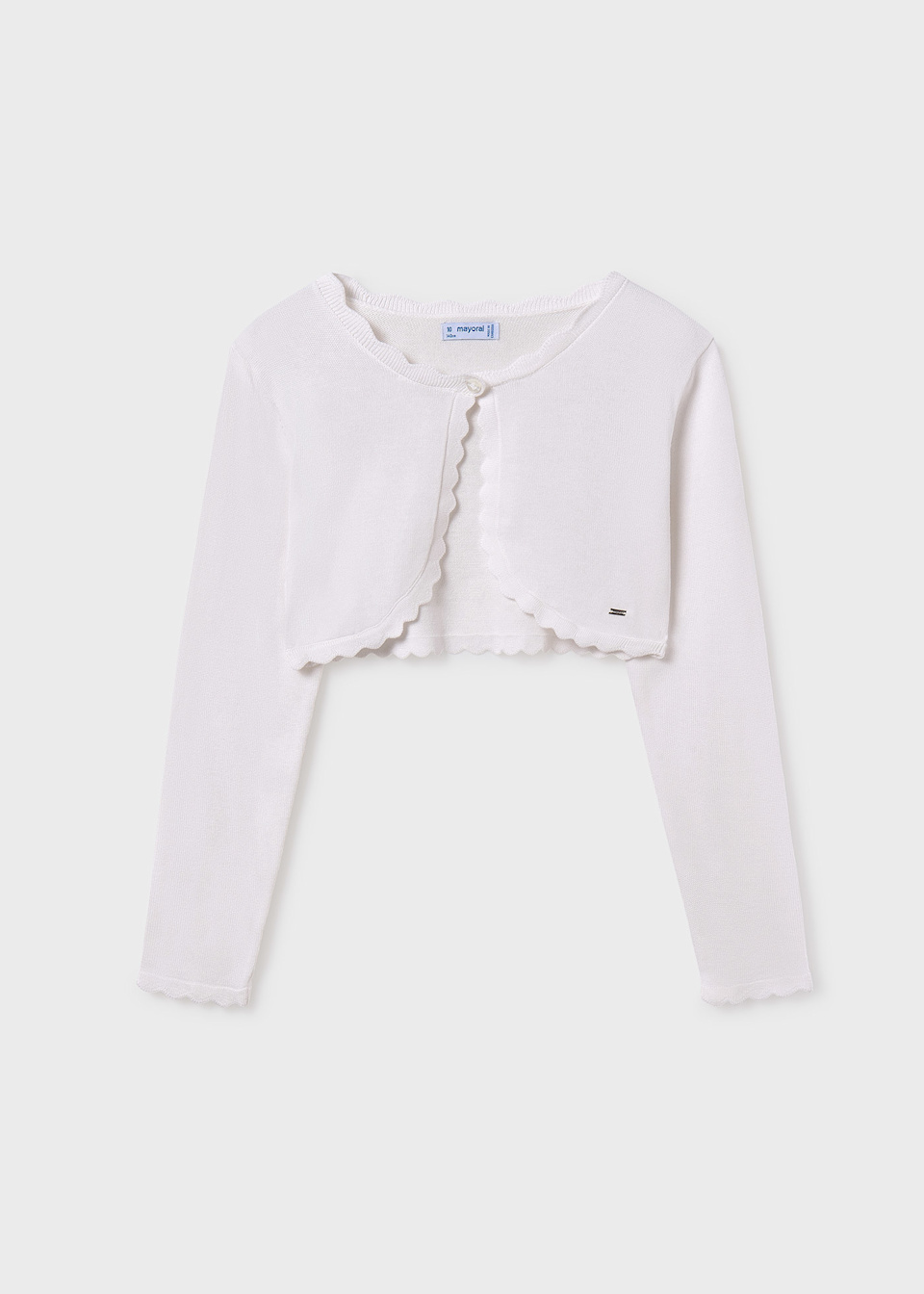 Cardigan basic tricot fata