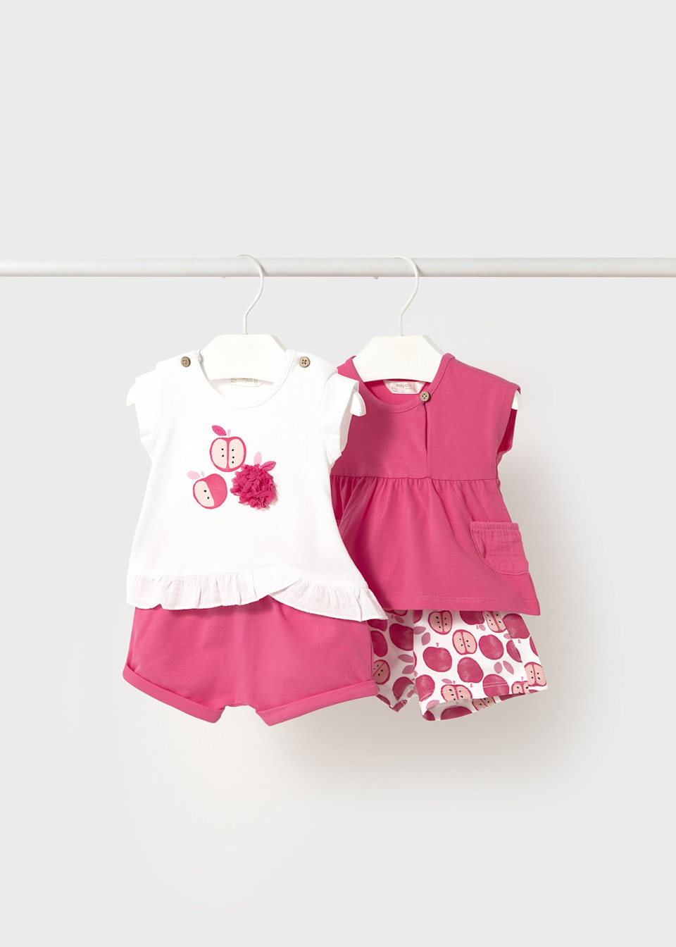 Newborn girl 4 print piece set