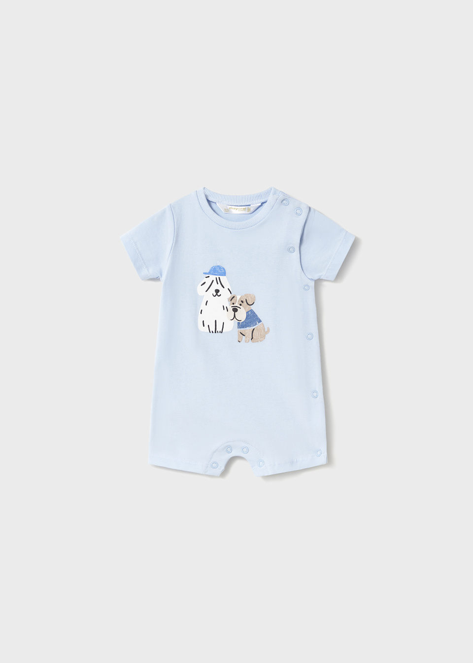 Newborn boy set of 3 short rompers