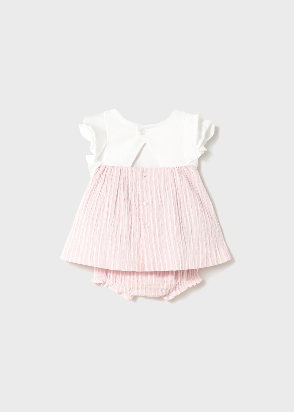 Robe combinée avec bloomer nouveau-né