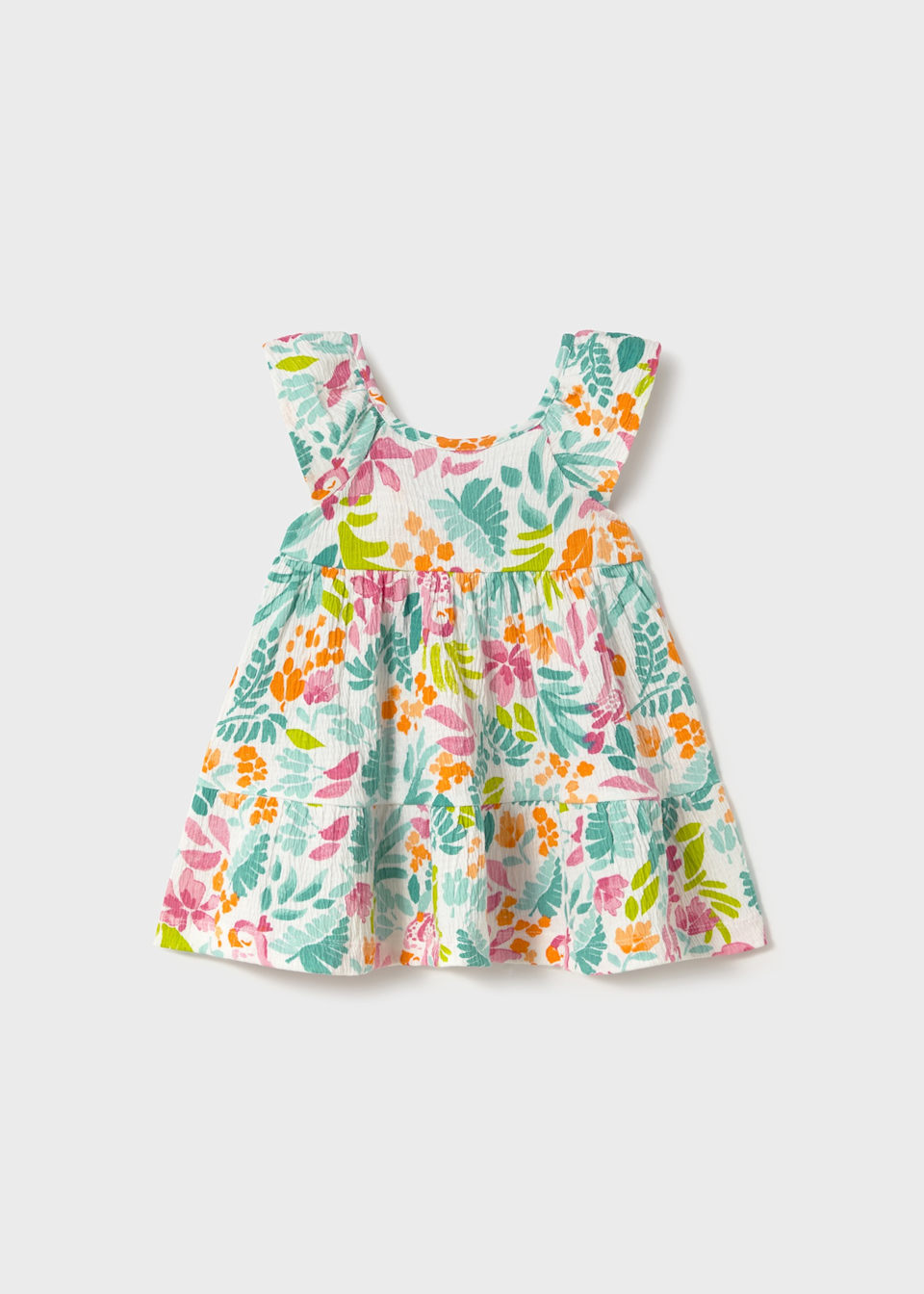 Rochie tropicala bambula bebe