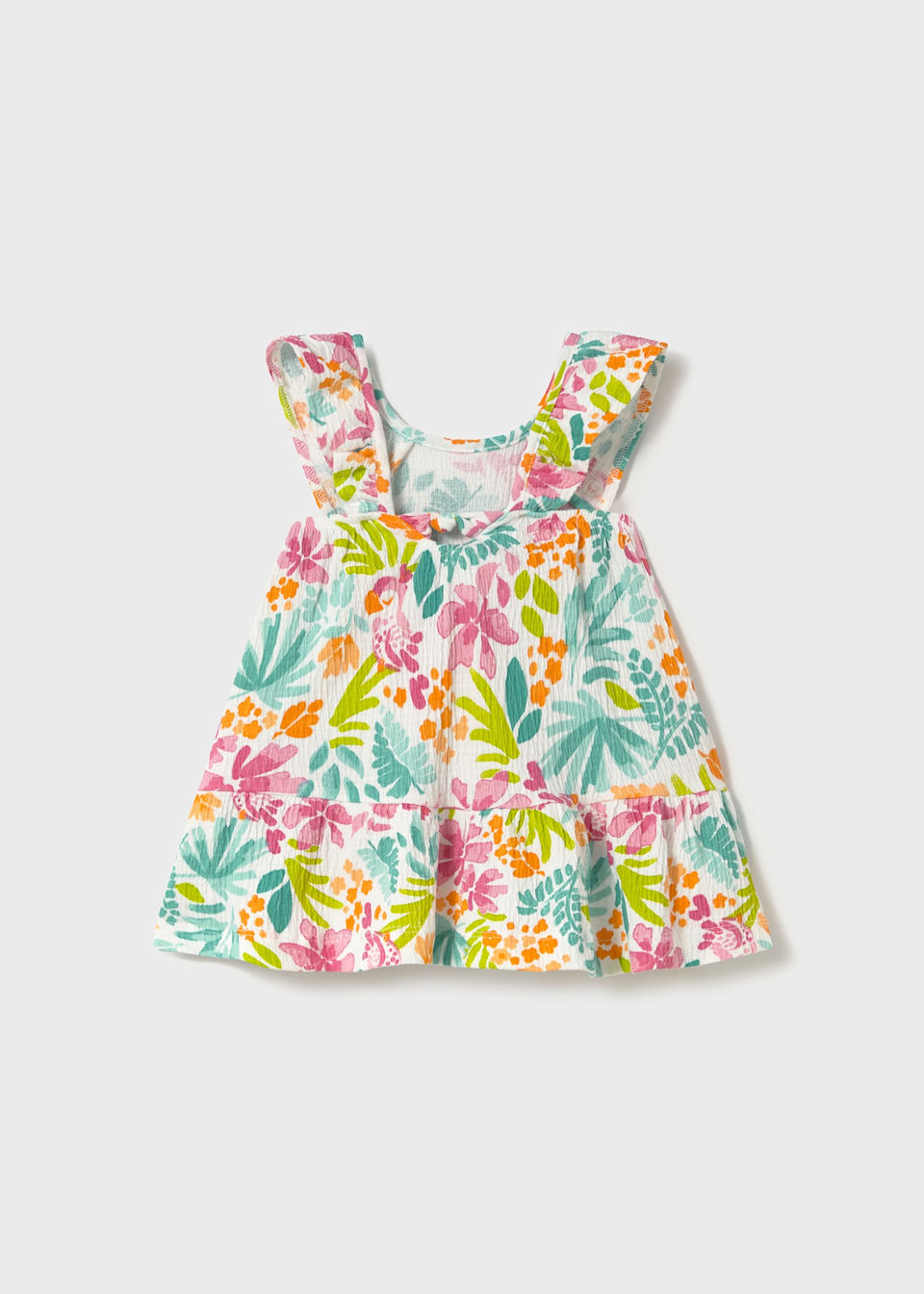 Rochie tropicala bambula bebe