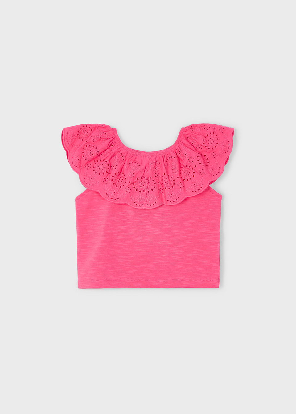 Girl ruffle openwork stop