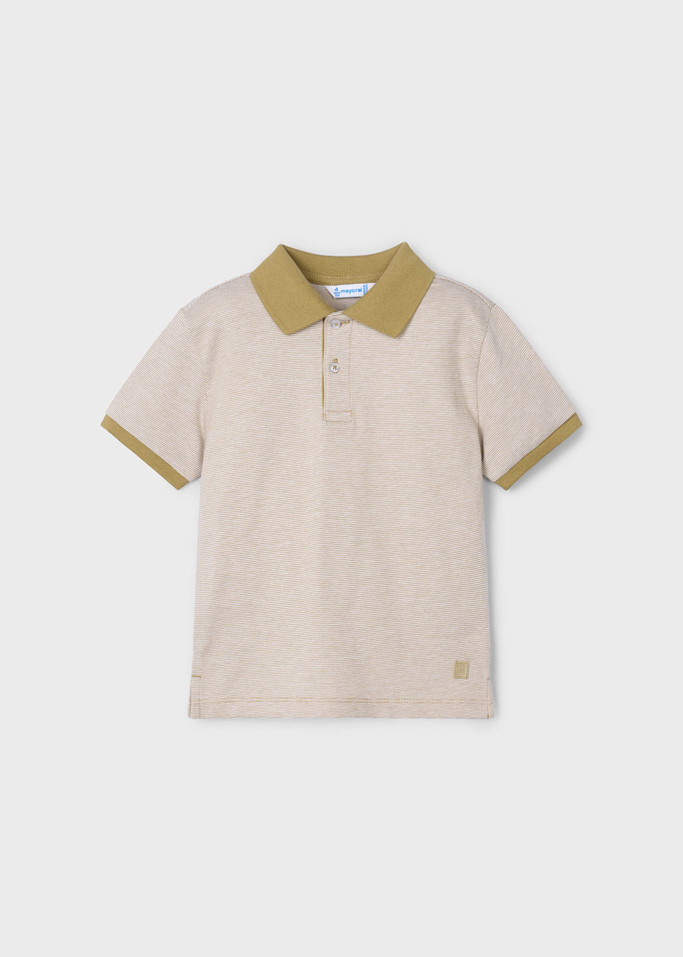 Polo contrasté garçon