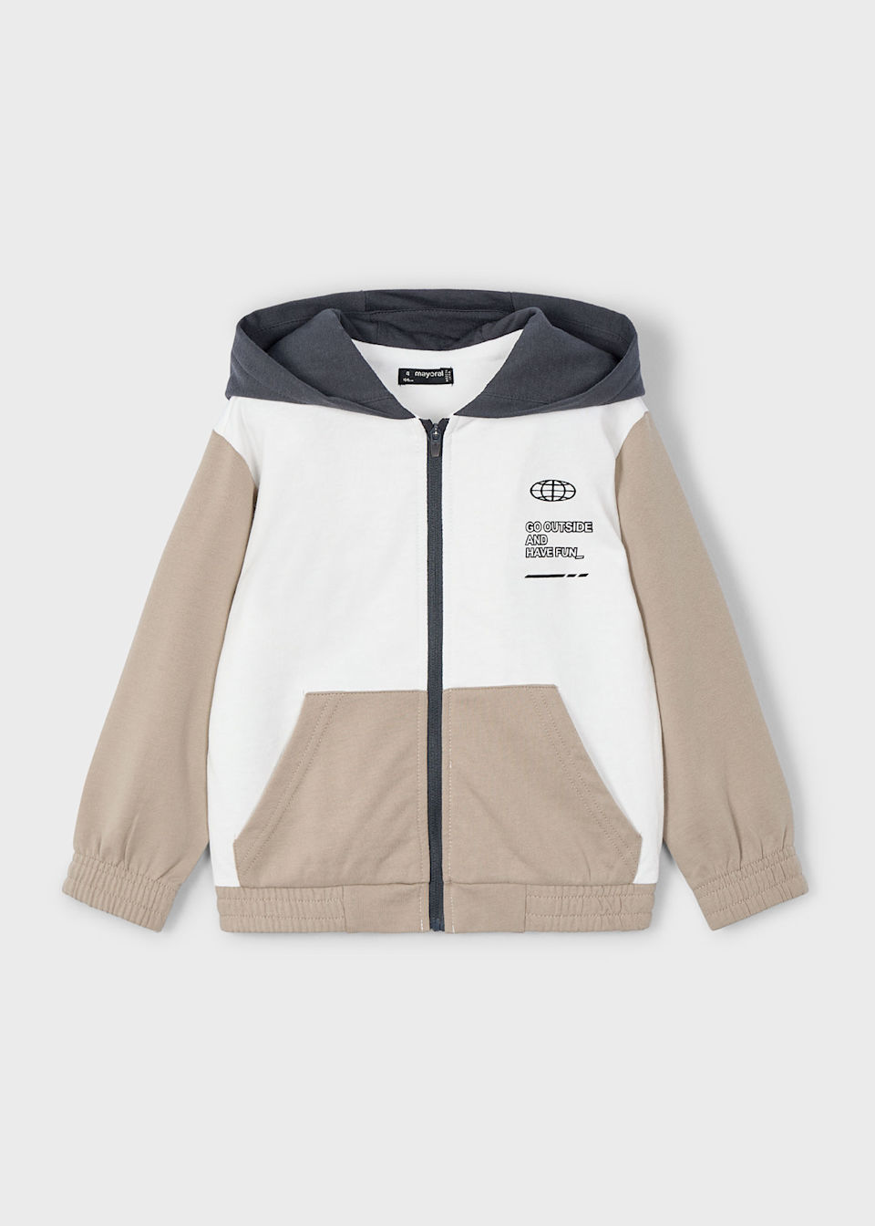 Sudadera bloques color niño