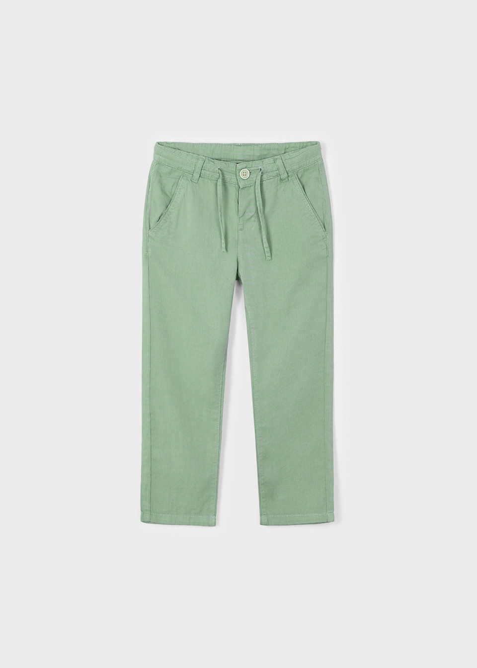 Pantalón cordón con lino niño